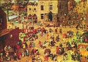 Pieter Bruegel Children-s Games oil painting artist